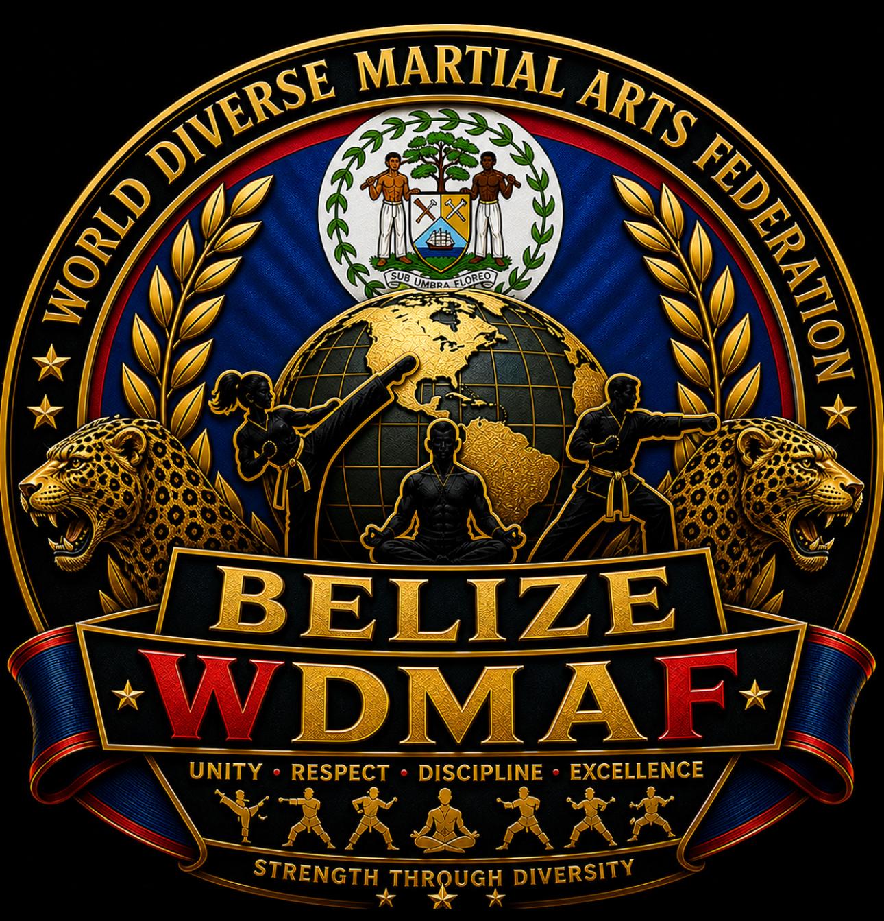 World Diverse Martial Arts - Belize logo